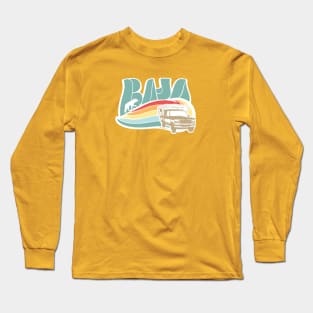 Baja Retro Road Trip by Chasing Scale Long Sleeve T-Shirt